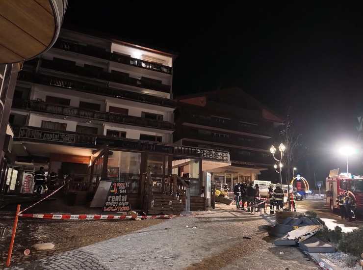 Il luogo della tragedia