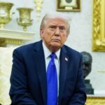 Trump in primo piano