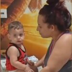 La mamma di Domenico con Domenico